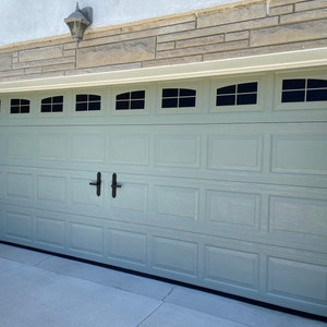 Installing weather strip on garage door - xxx pics